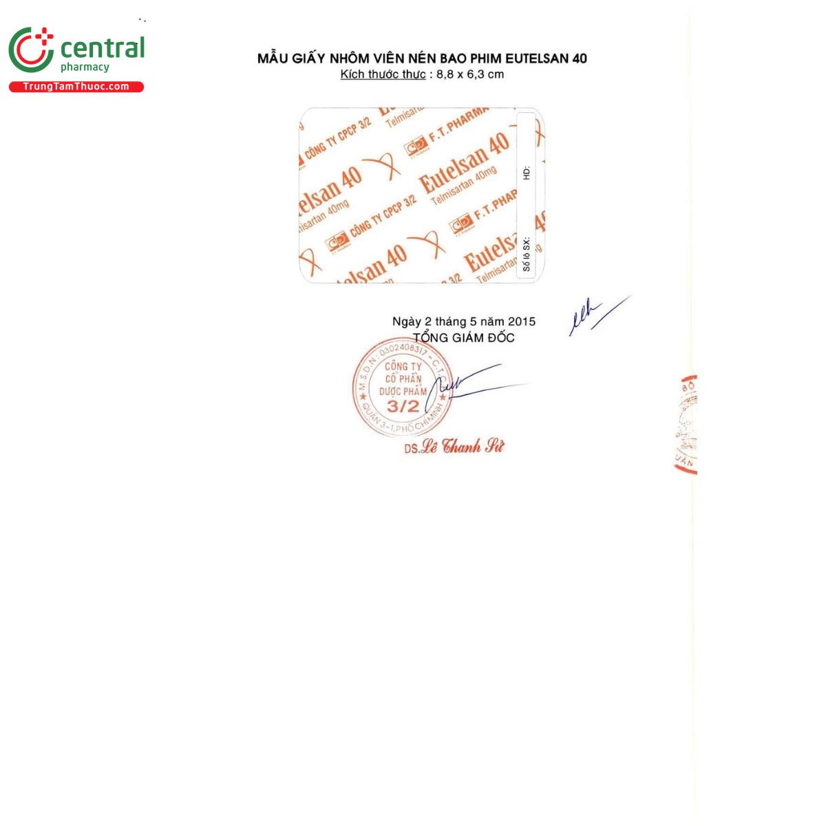 thuoc eutelsan 40 3 G2722 thuoc eutelsan 40 3 G2722