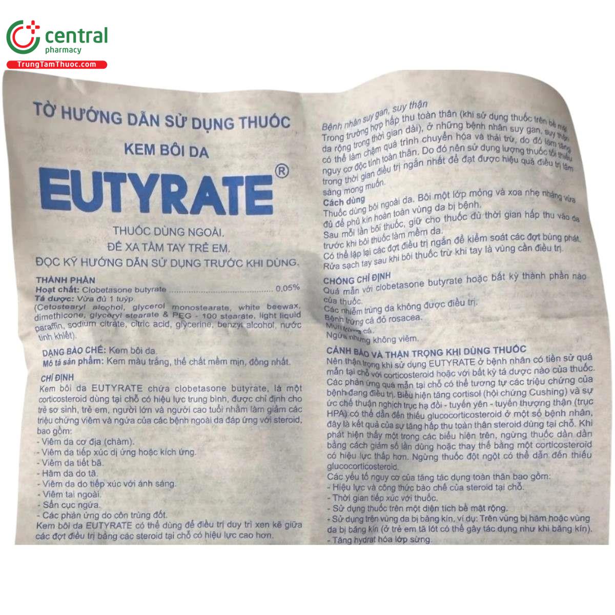 thuoc eutyrate 005 6 V8347