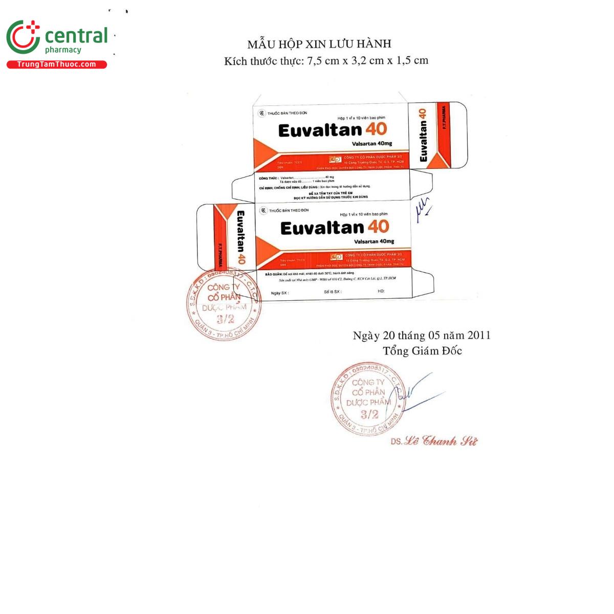 thuoc euvantal 40 3 R7008 thuoc euvantal 40 3 R7008