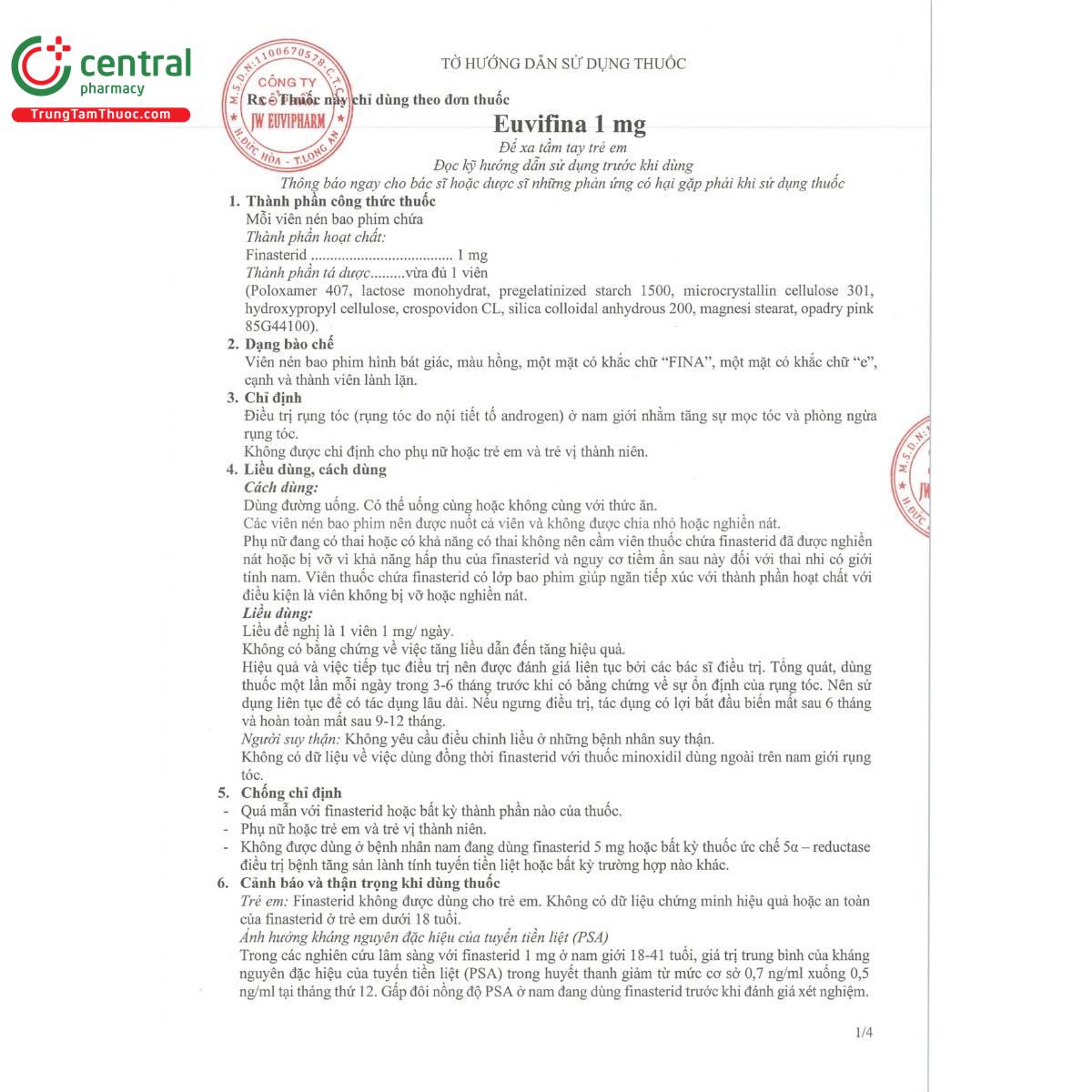 thuoc euvifina 1mg 3 R7433 thuoc euvifina 1mg 3 R7433