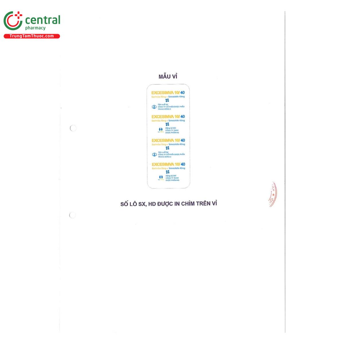thuoc excesimva 10 40 3 Q6676