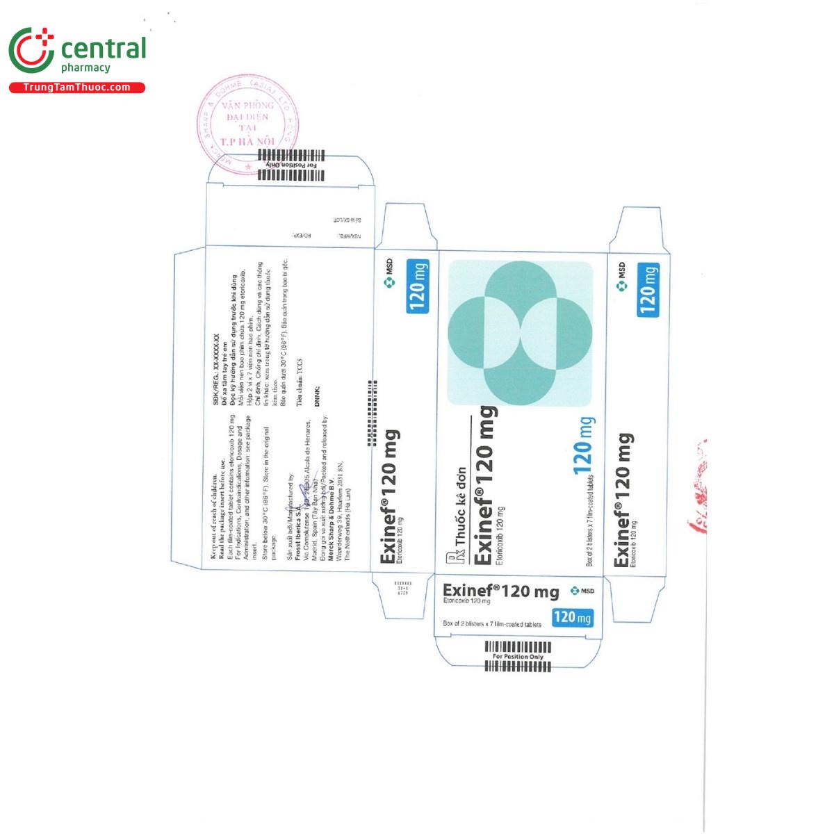 thuoc exinef 120mg 3 P6458 thuoc exinef 120mg 3 P6458