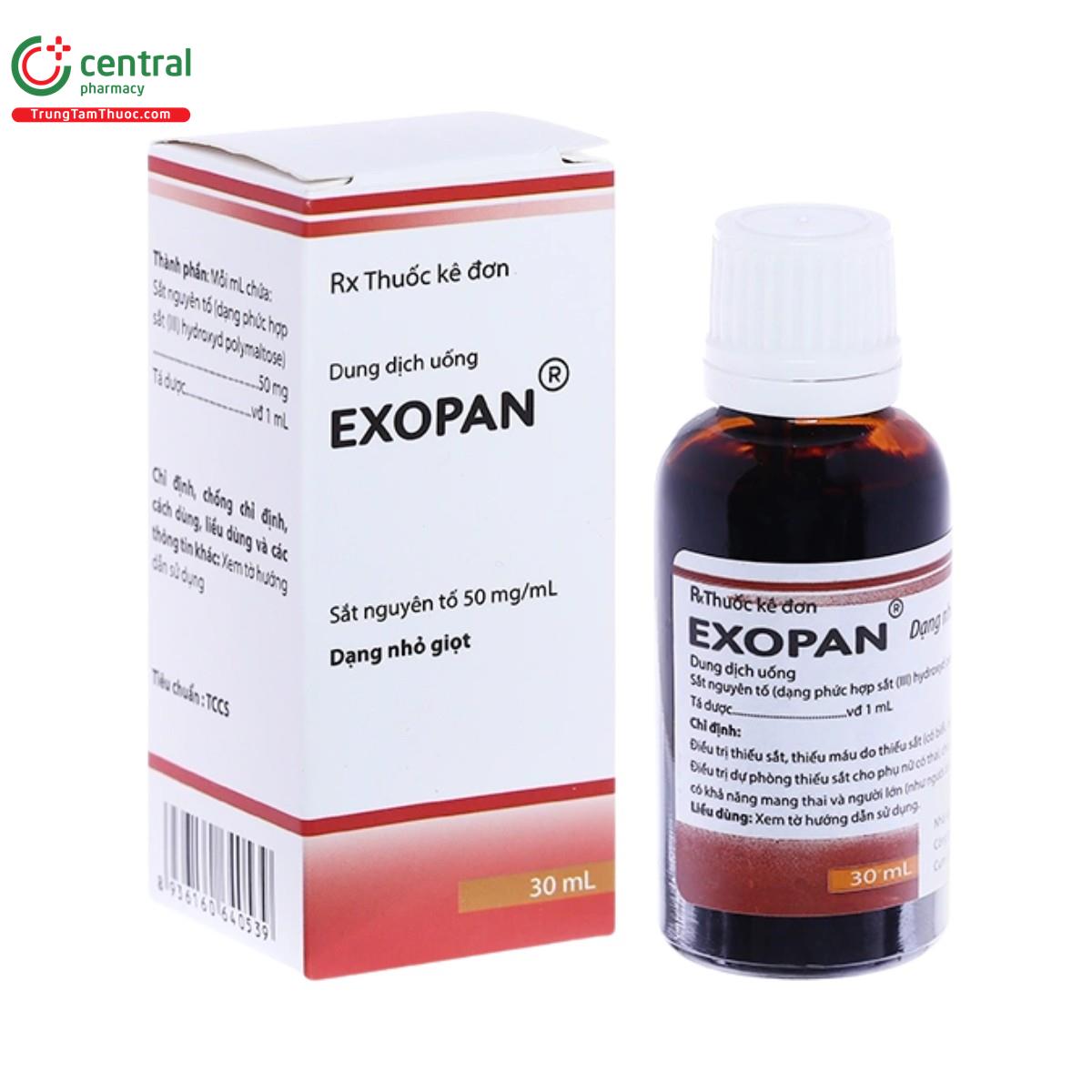 thuoc exopan 50mg ml E2140
