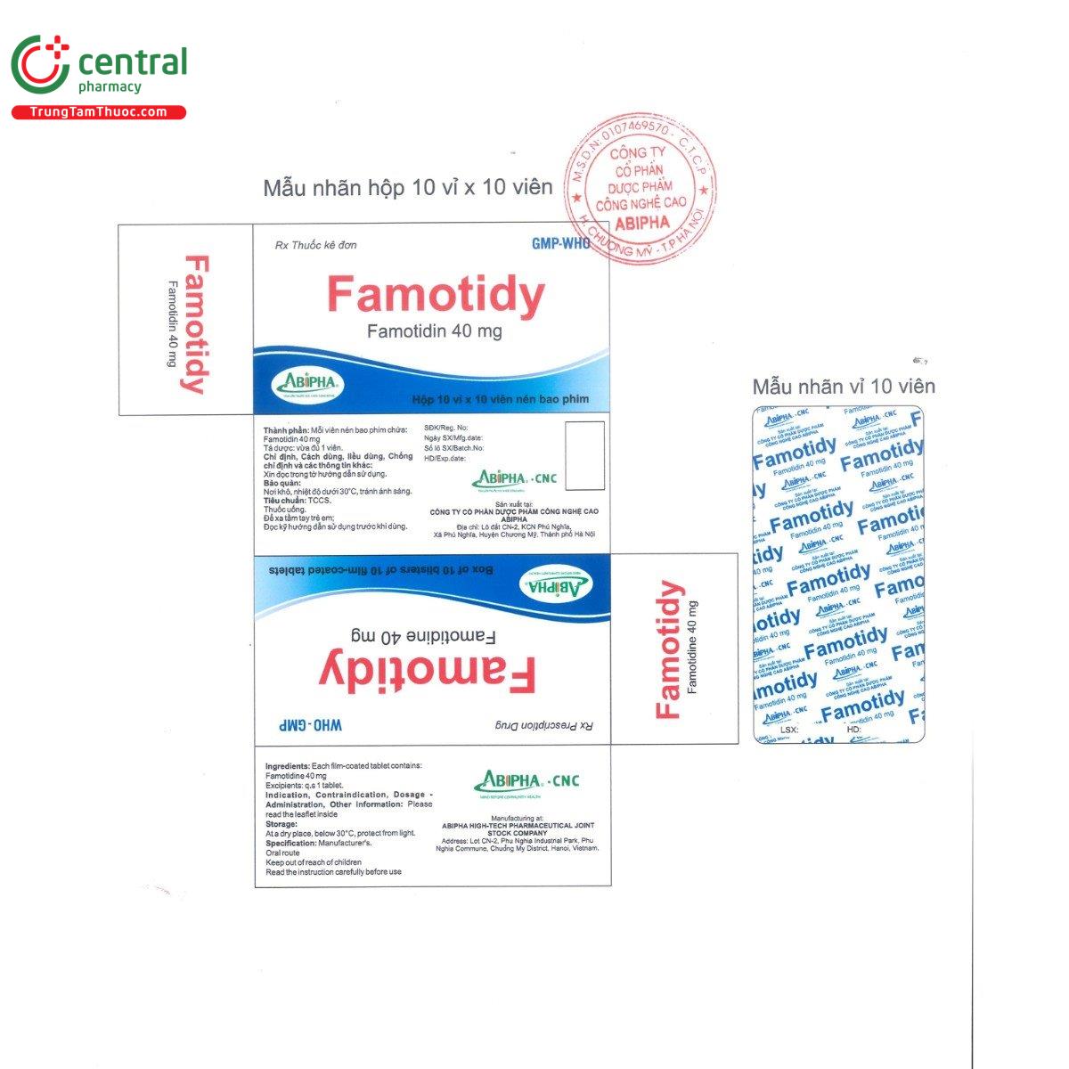 thuoc famotidy 40mg 2 P6000 thuoc famotidy 40mg 2 P6000