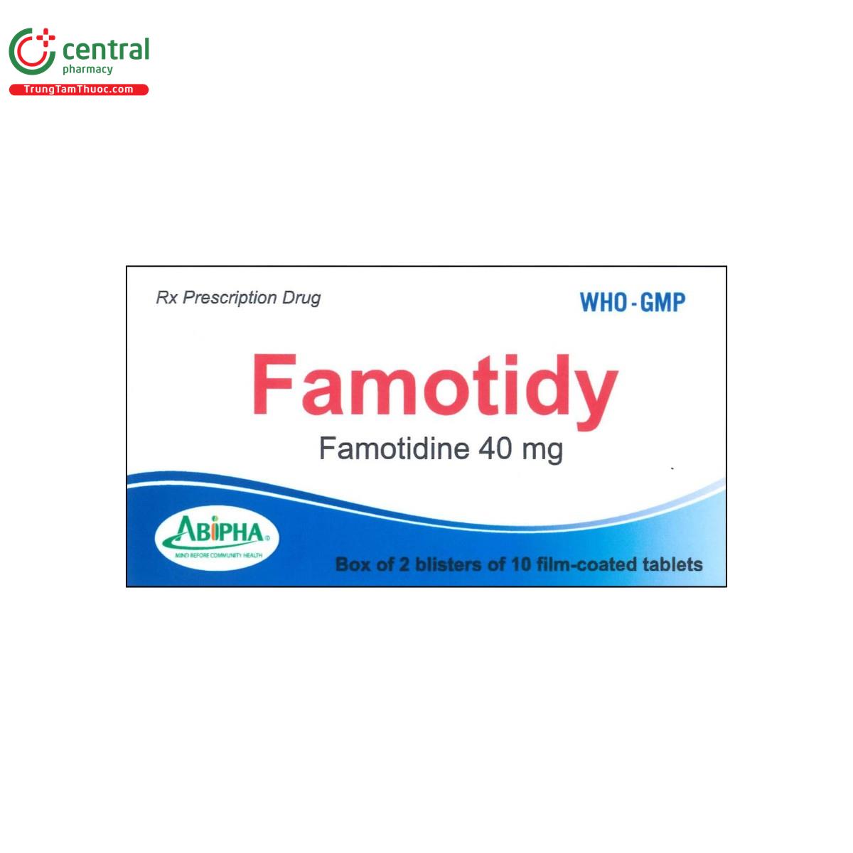 thuoc famotidy 40mg D1613 thuoc famotidy 40mg D1613