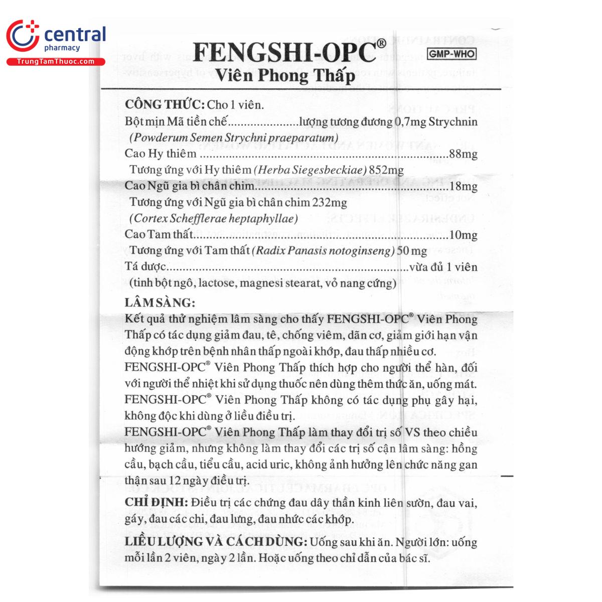 thuoc fengshi opc 9 C1026