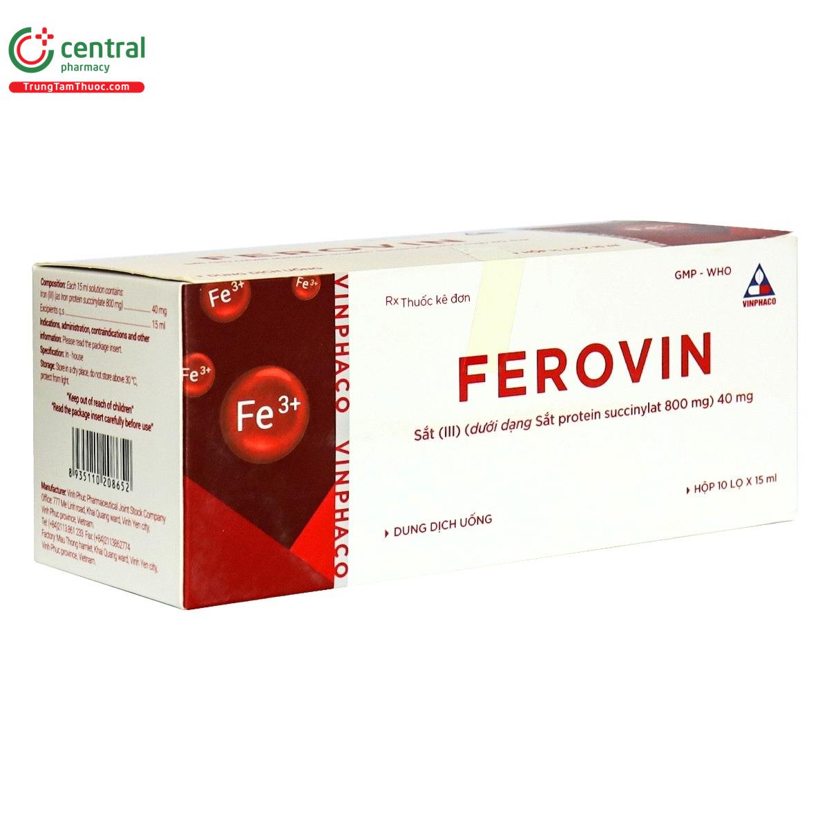 thuoc ferovin 40mg 15ml 2 N5741 thuoc ferovin 40mg 15ml 2 N5741