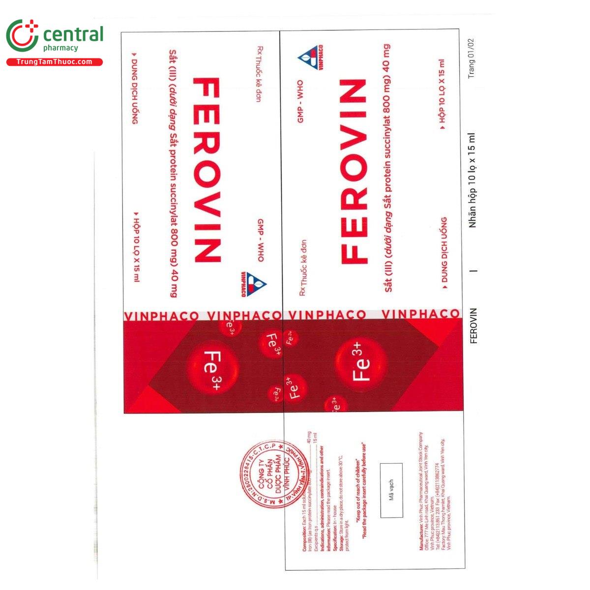thuoc ferovin 40mg 15ml 8 N5013 thuoc ferovin 40mg 15ml 8 N5013