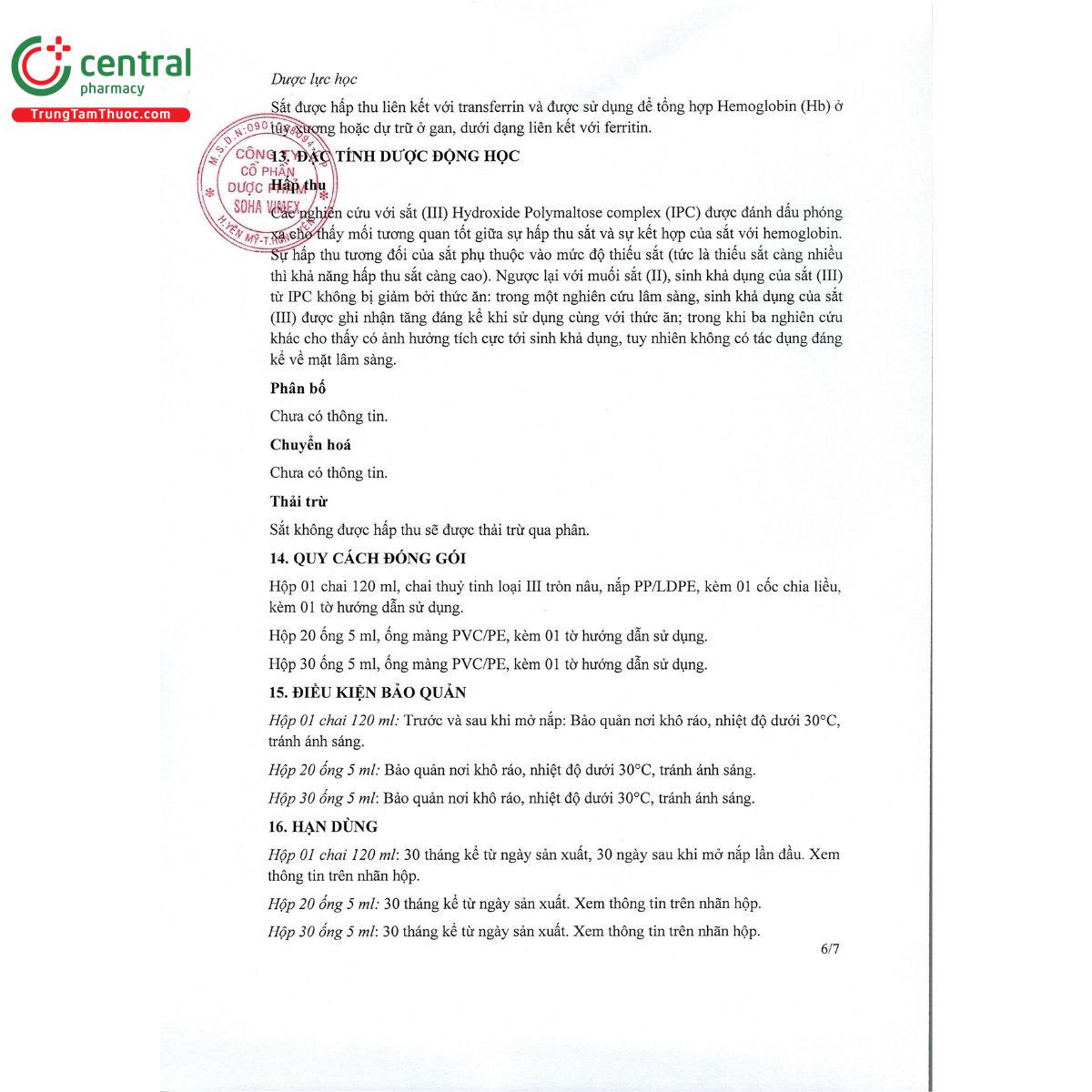 thuoc ferrous soha 50mg 5ml 13 B0652
