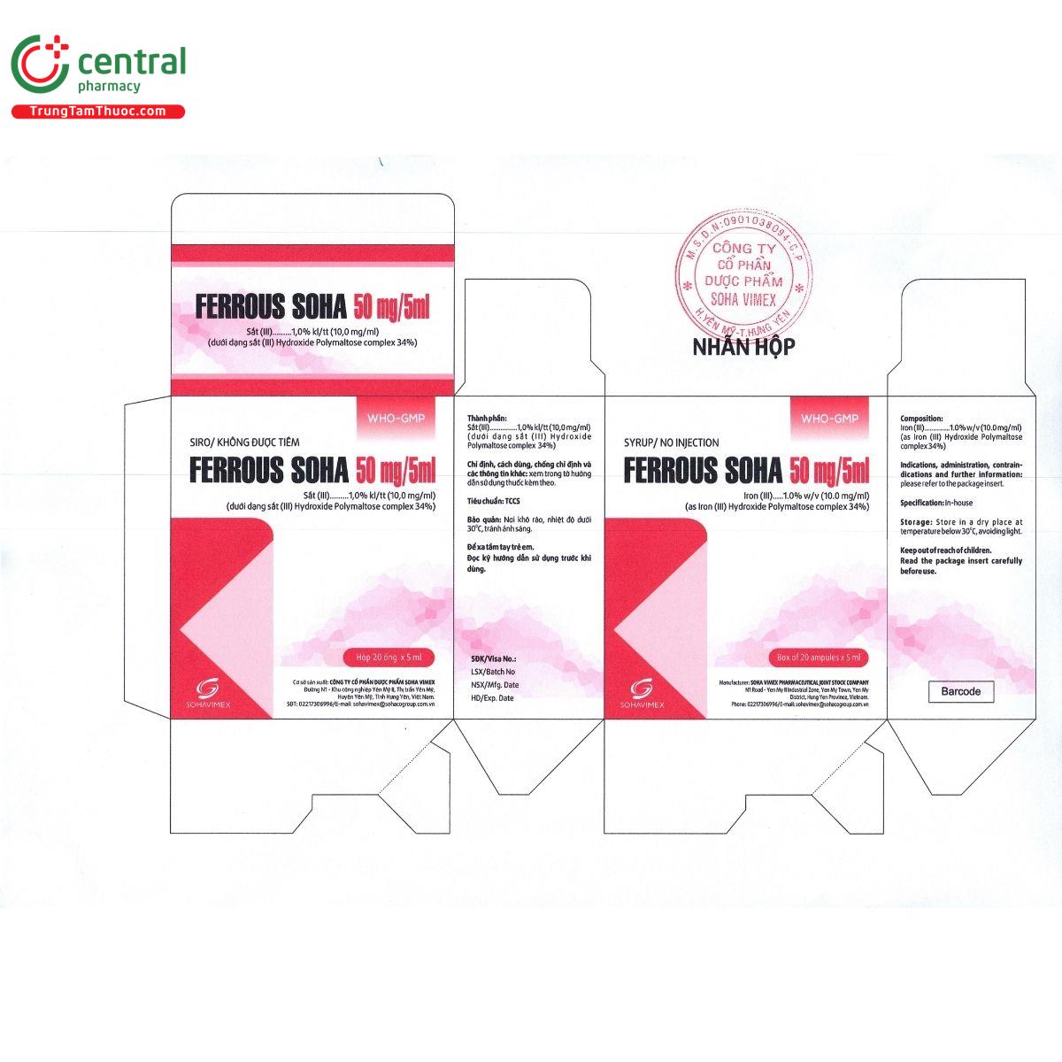 thuoc ferrous soha 50mg 5ml 3 C0852