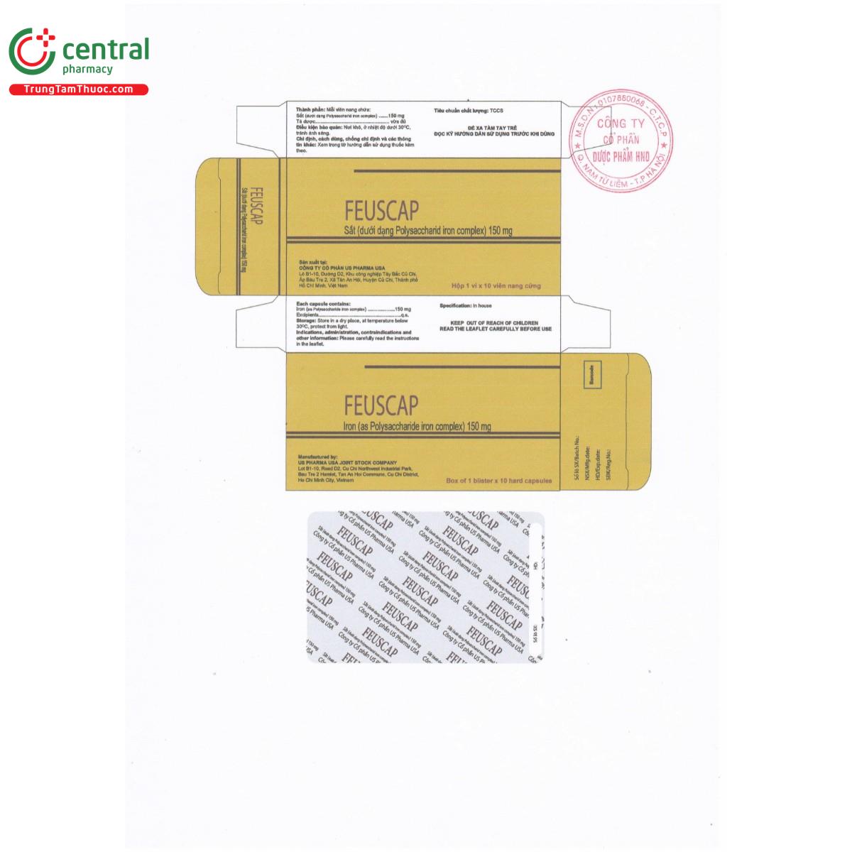 thuoc feuscap 150mg 2 C1508 thuoc feuscap 150mg 2 C1508