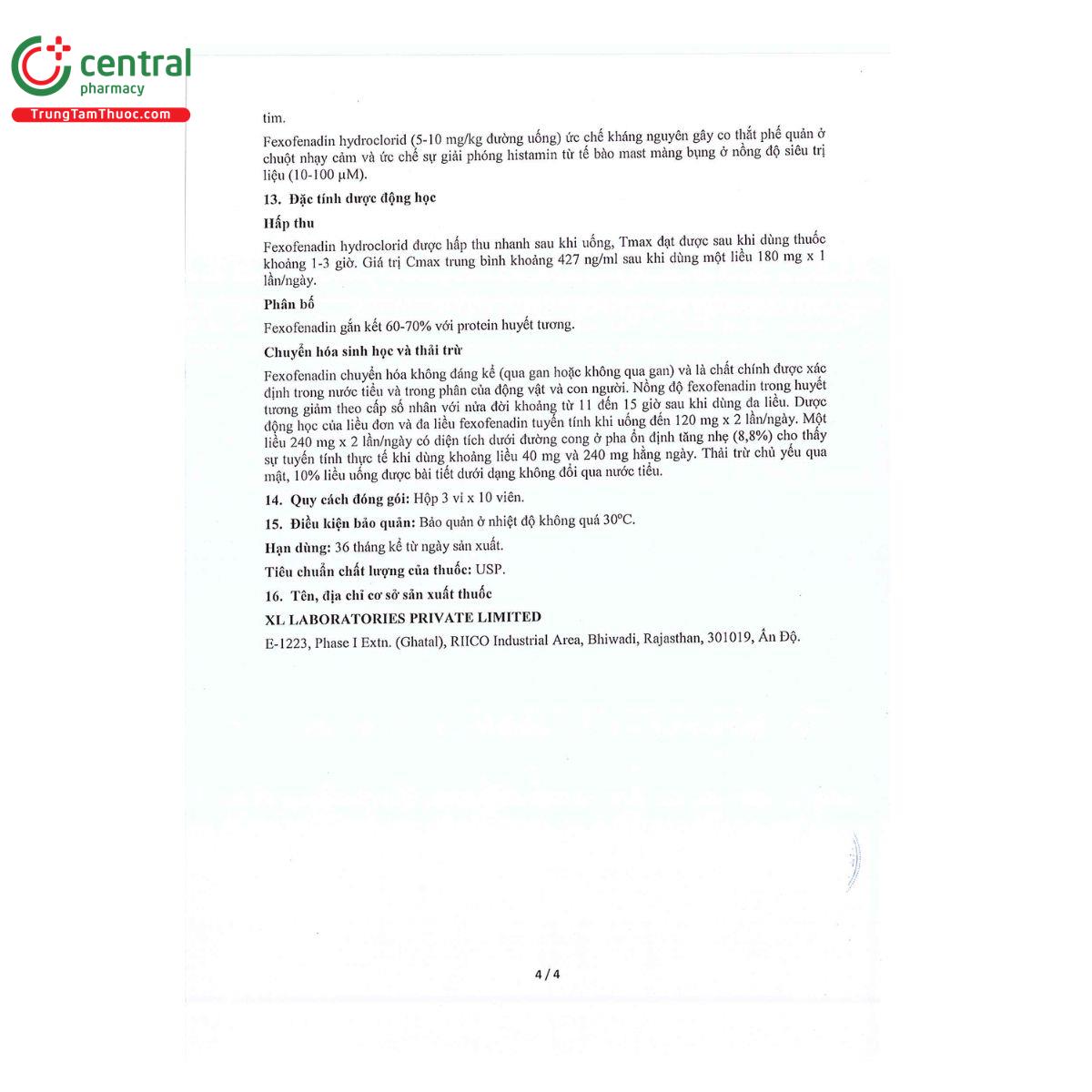 thuoc fexalar 180 7 K4618 thuoc fexalar 180 7 K4618