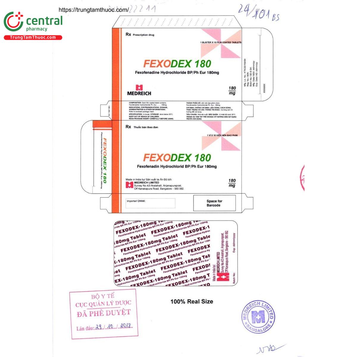 thuoc fexodex 180mg 2 M4035 thuoc fexodex 180mg 2 M4035