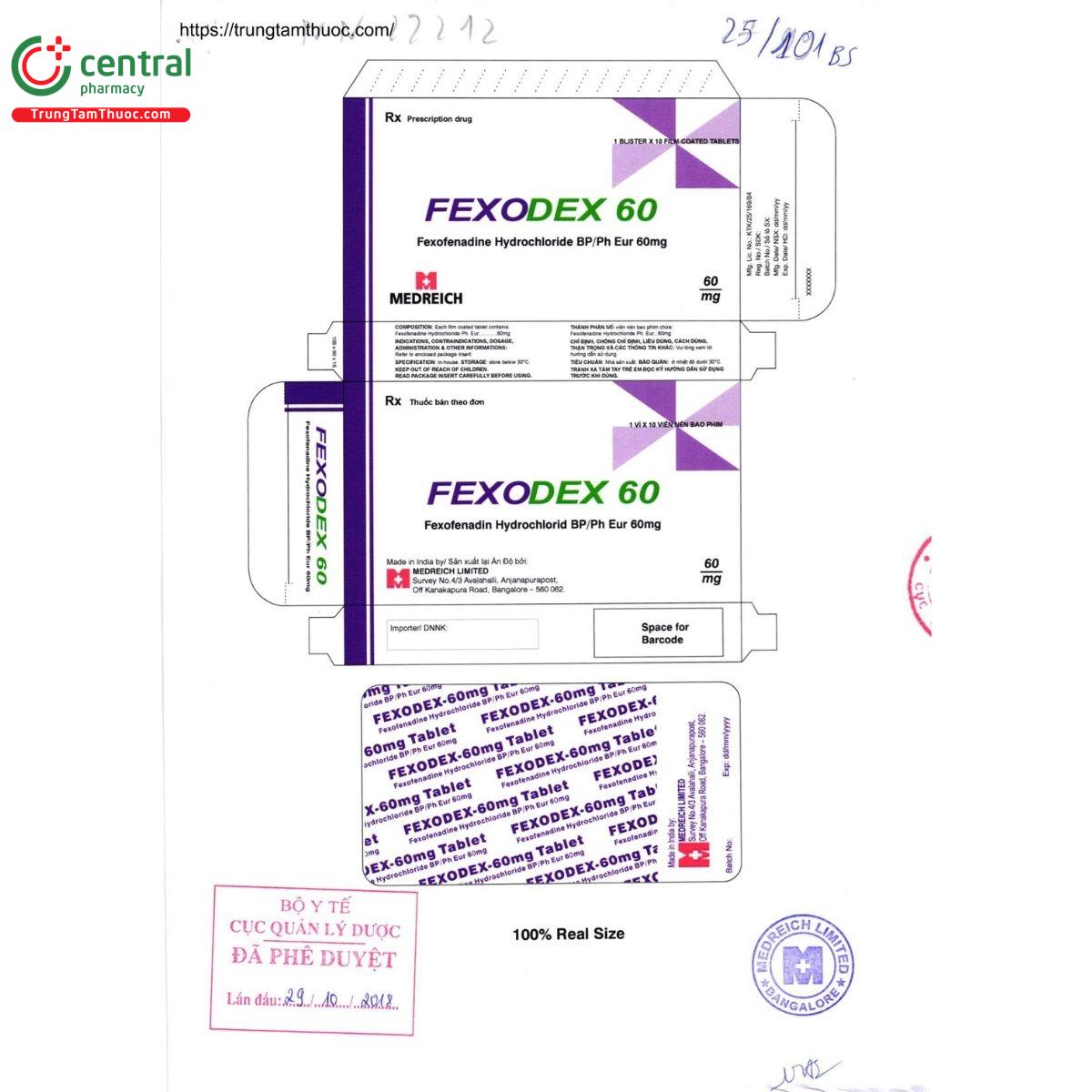 thuoc fexodex 60mg 2 S7578 thuoc fexodex 60mg 2 S7578