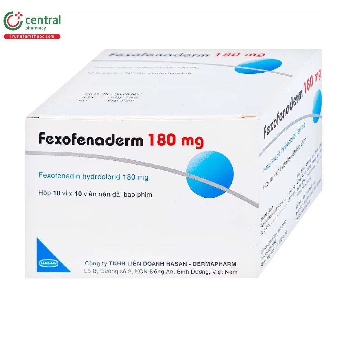 thuoc fexofenaderm 180mg 3 J3444