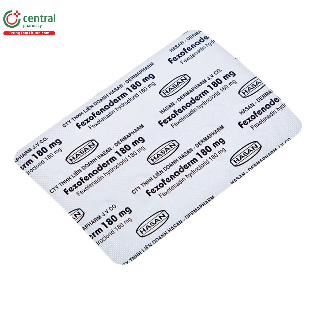 thuoc fexofenaderm 180mg 9 O6674