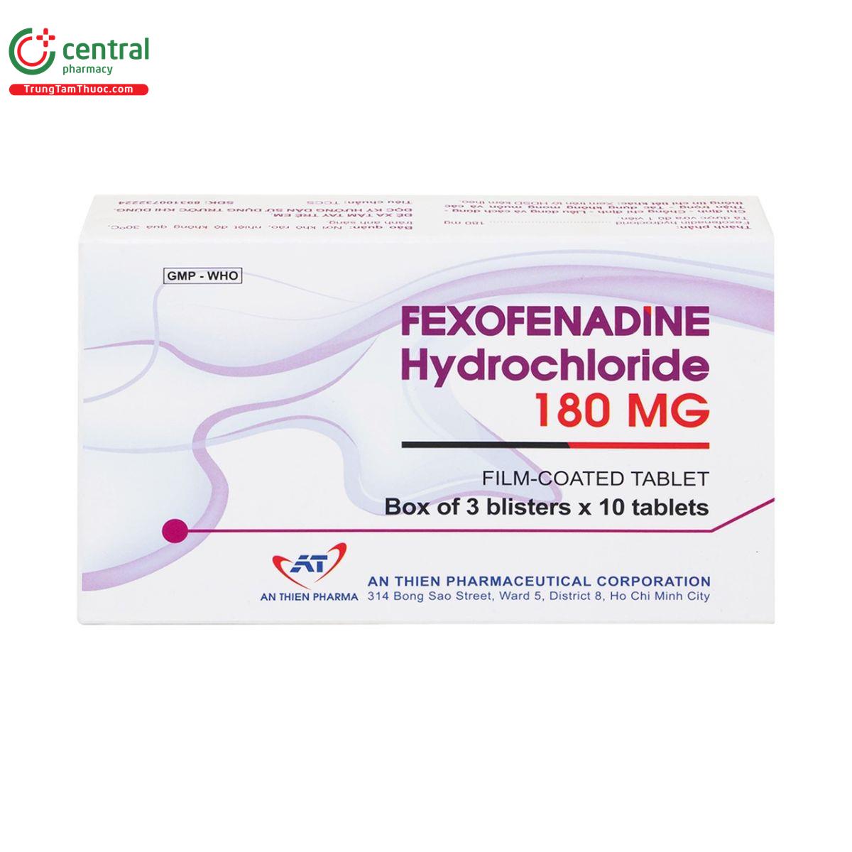 thuoc fexofenadine hydrochloride 180mg an thien 3 G2862 thuoc fexofenadine hydrochloride 180mg an thien 3 G2862