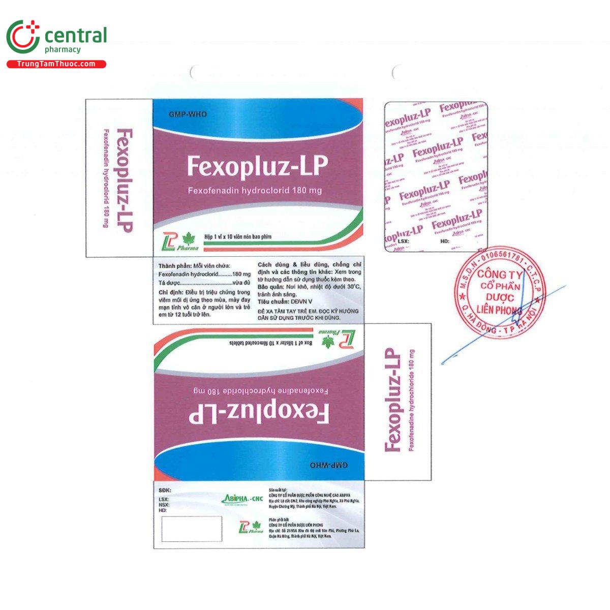 thuoc fexopluz lp 180mg 7 N5533 thuoc fexopluz lp 180mg 7 N5533