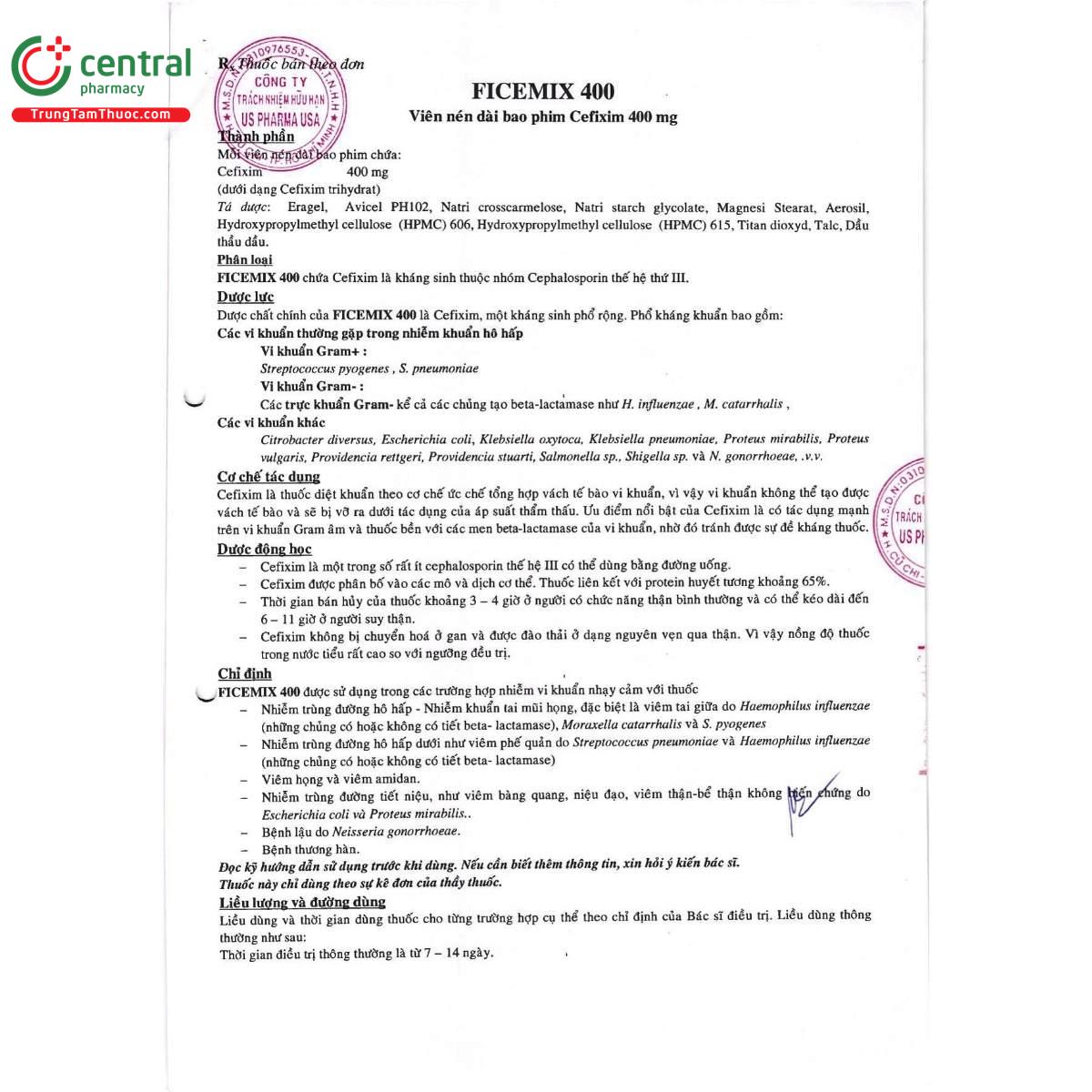 thuoc ficemix 400 5 J3538 thuoc ficemix 400 5 J3538