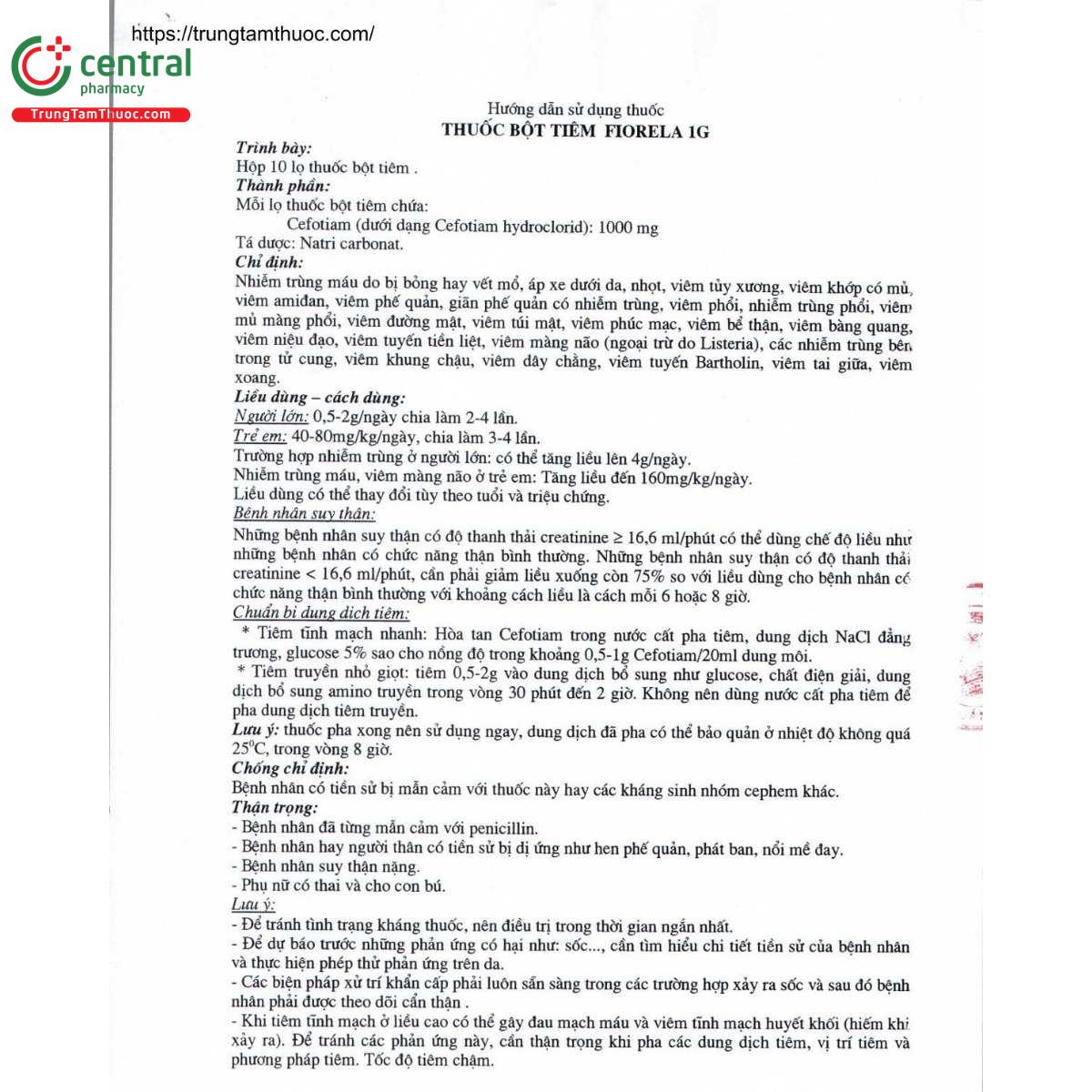 thuoc fiorela 1g 3 R6162 thuoc fiorela 1g 3 R6162