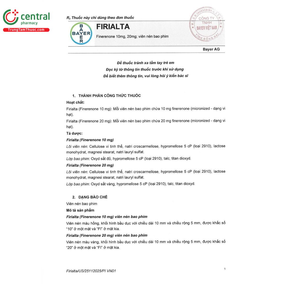 thuoc firialta 1 R6300 thuoc firialta 1 R6300