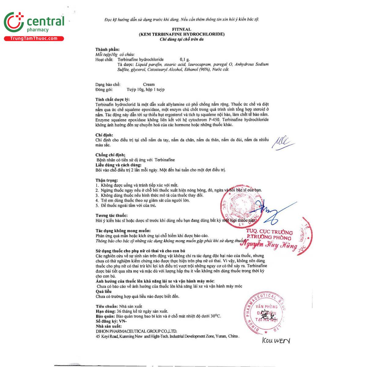 thuoc fitneal 5 E1105 thuoc fitneal 5 E1105