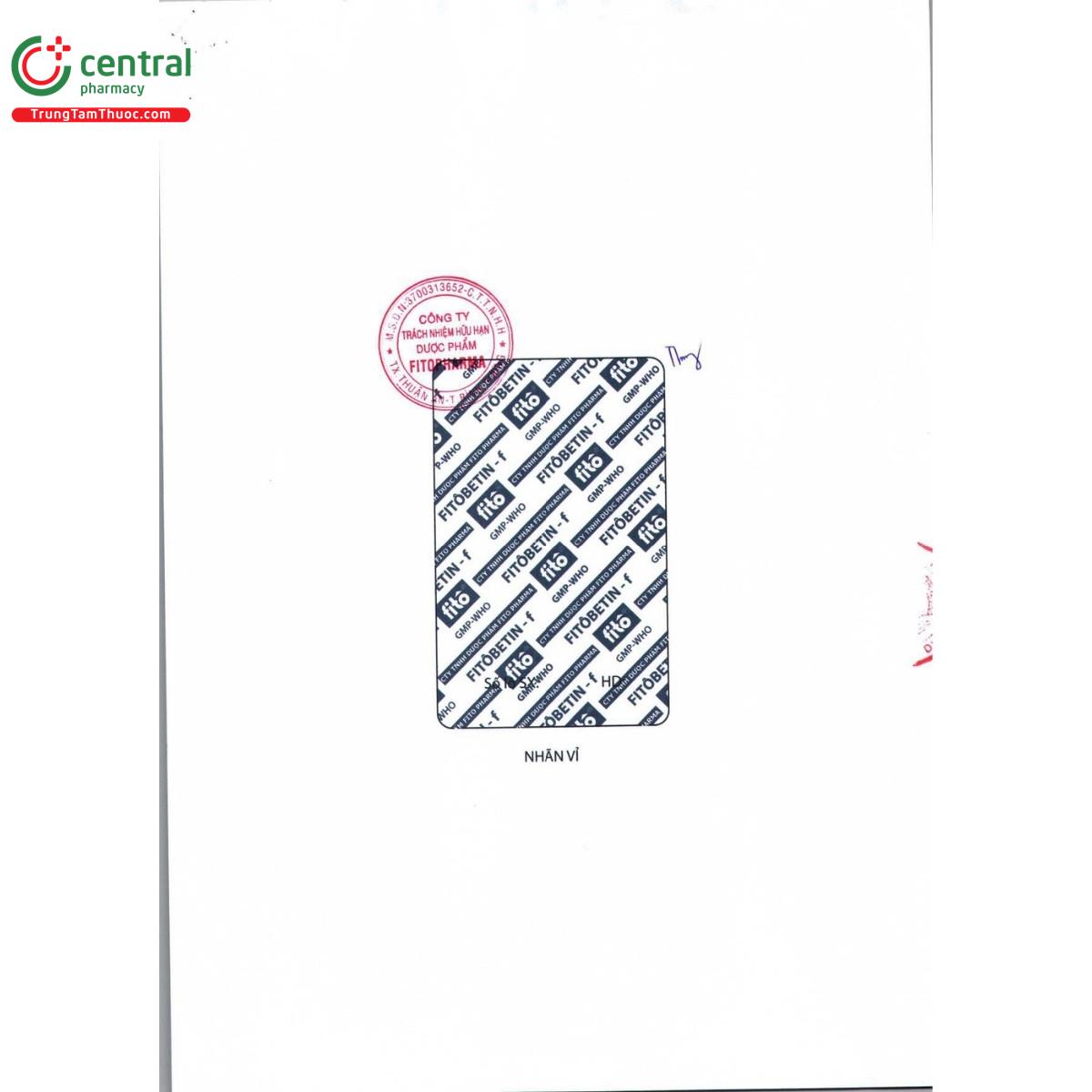 thuoc fitobetin f 5 G2023 thuoc fitobetin f 5 G2023