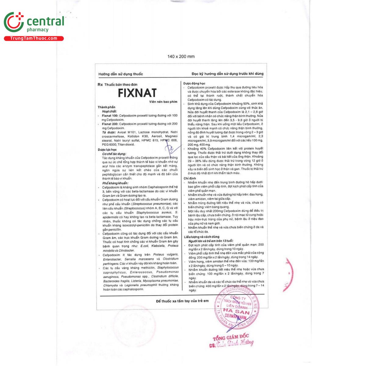 thuoc fixnat 200 9 S7504 thuoc fixnat 200 9 S7504