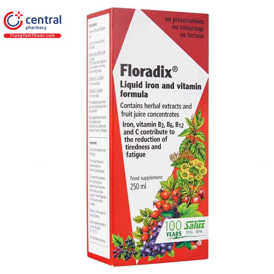 thuoc floradix liquid iron and vitamin formula 10 O6367