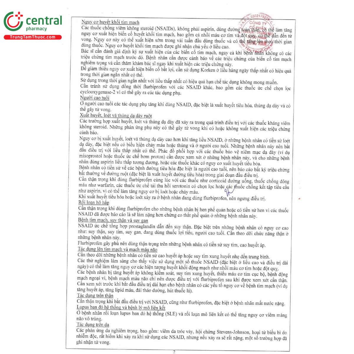 thuoc flugafen 50mg 10 H3568 thuoc flugafen 50mg 10 H3568