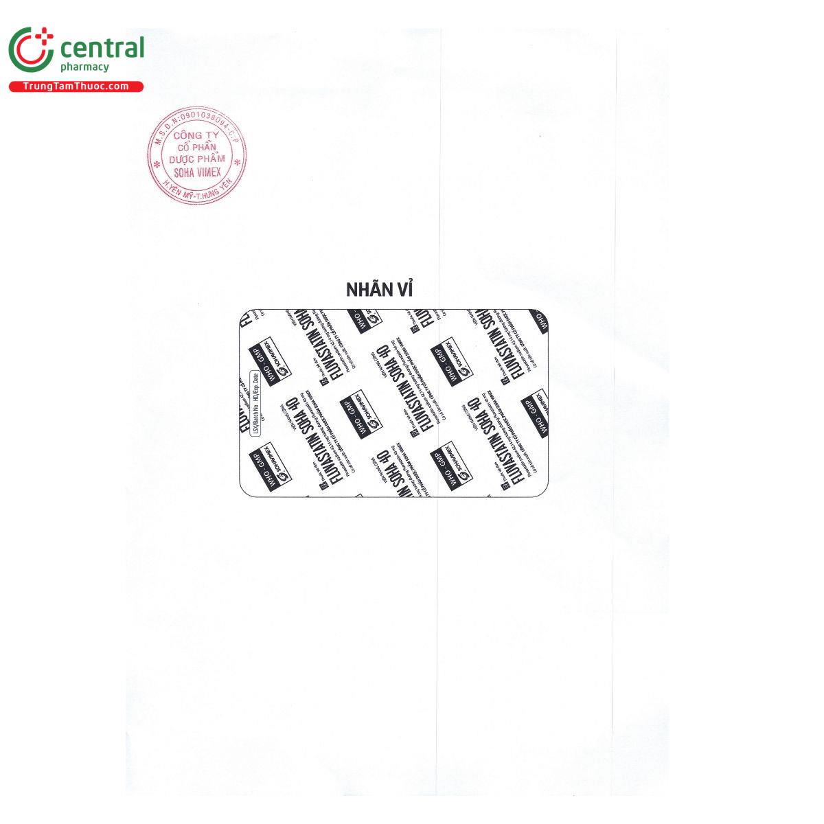 thuoc fluvastatin soha 40 mg 3 M5103