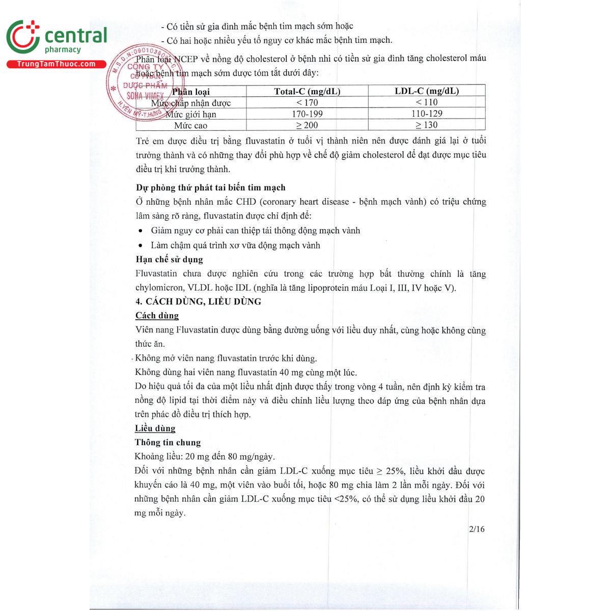 thuoc fluvastatin soha 40 mg 5 L4181