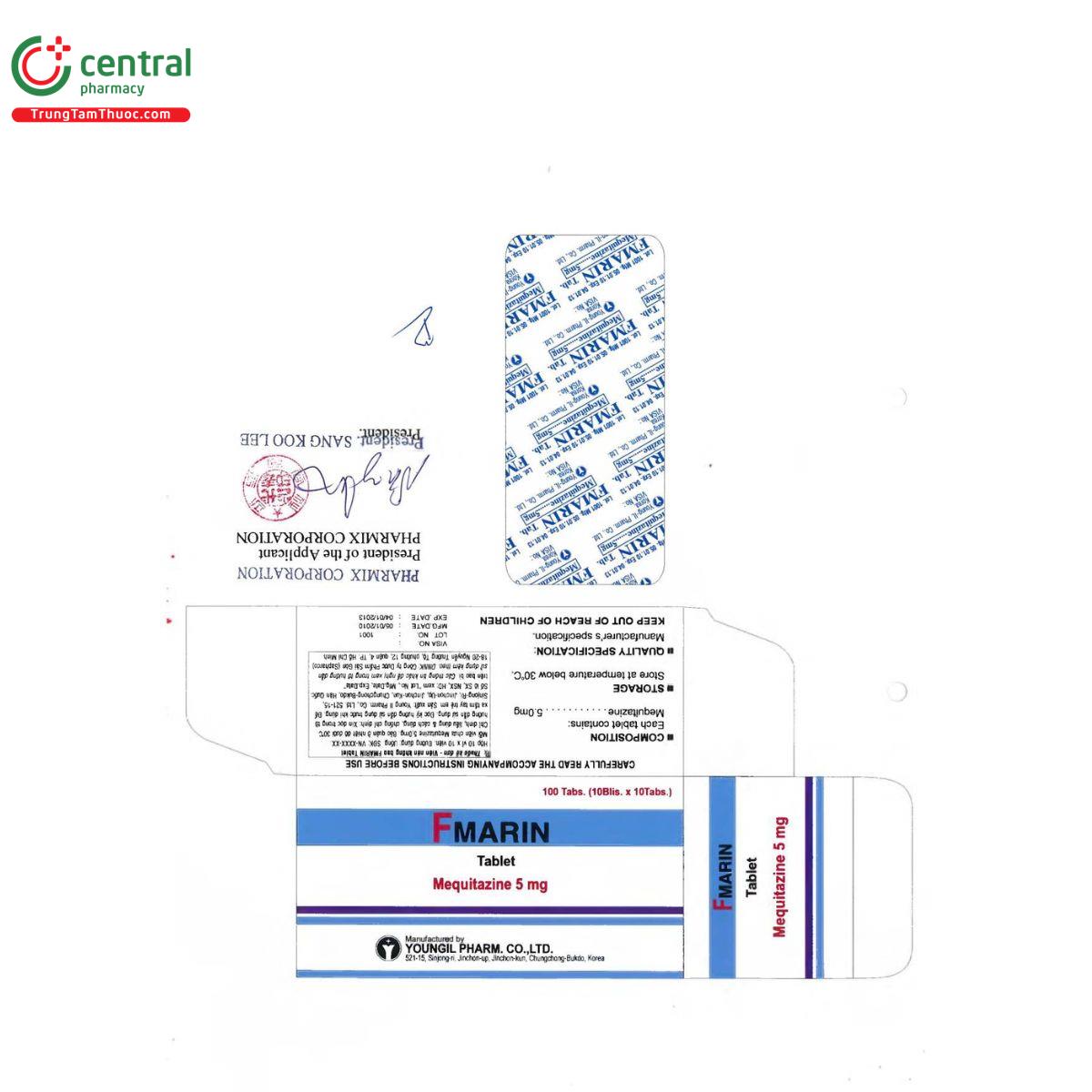 thuoc fmarin tablet 3 I3341 thuoc fmarin tablet 3 I3341