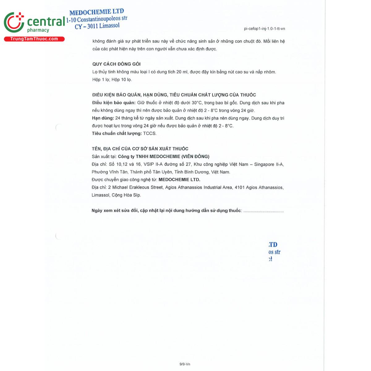 thuoc fordamet 1g 12 S7441