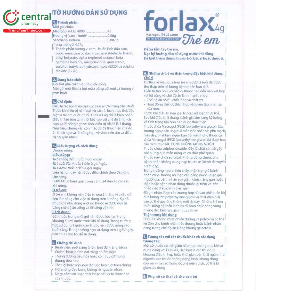 thuoc forlax 4g tre em 8 I3062 thuoc forlax 4g tre em 8 I3062