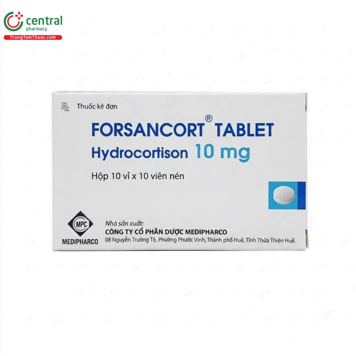 thuoc forsancort tablet 10mg 1 J3808