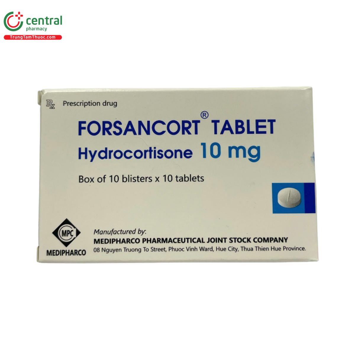 thuoc forsancort tablet 10mg 2 P6473