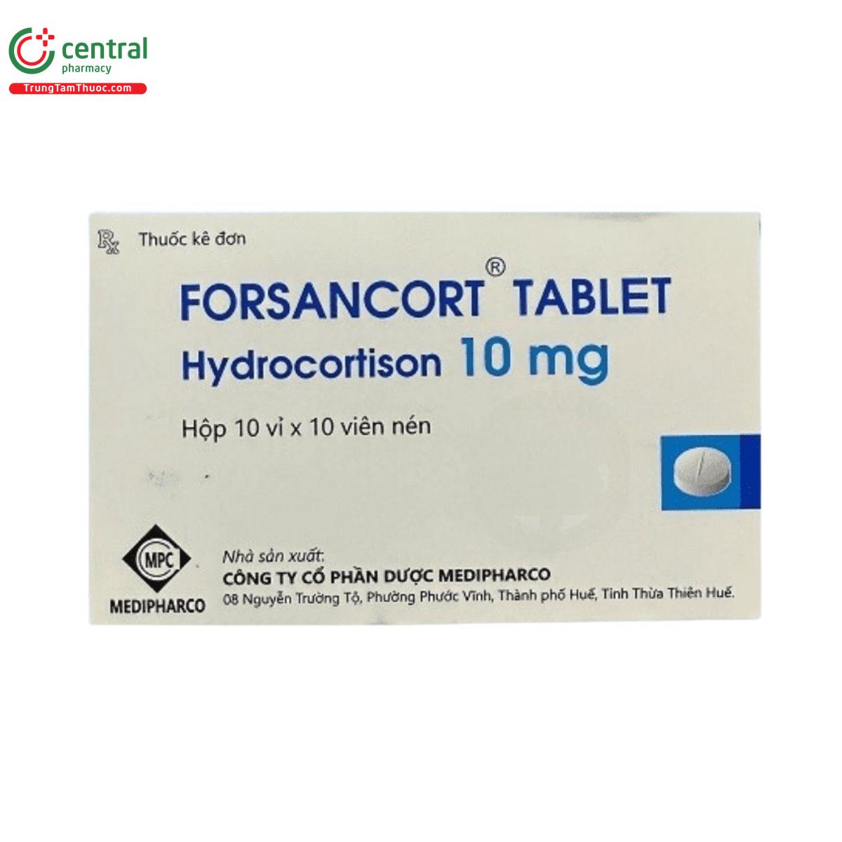 thuoc forsancort tablet 10mg 3 I3252
