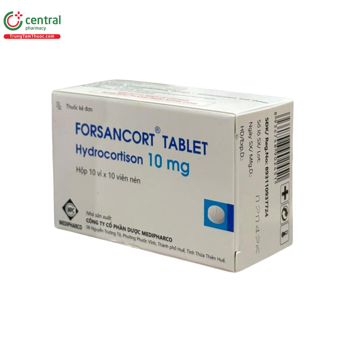thuoc forsancort tablet 10mg 7 A0007
