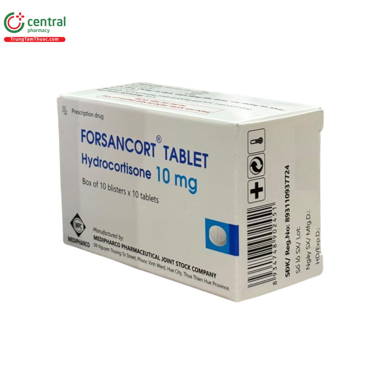 thuoc forsancort tablet 10mg 8 Q6351
