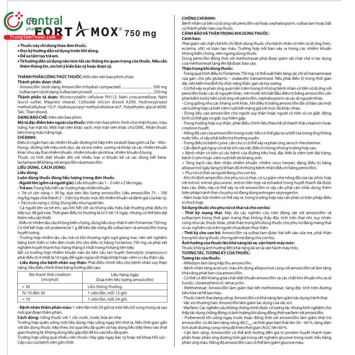 thuoc fortamox 750mg 4 E1687 thuoc fortamox 750mg 4 E1687