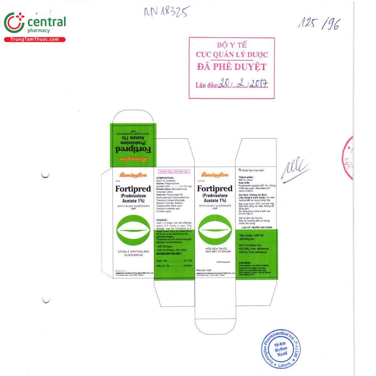 thuoc fortipred 10mg ml 5 E1653