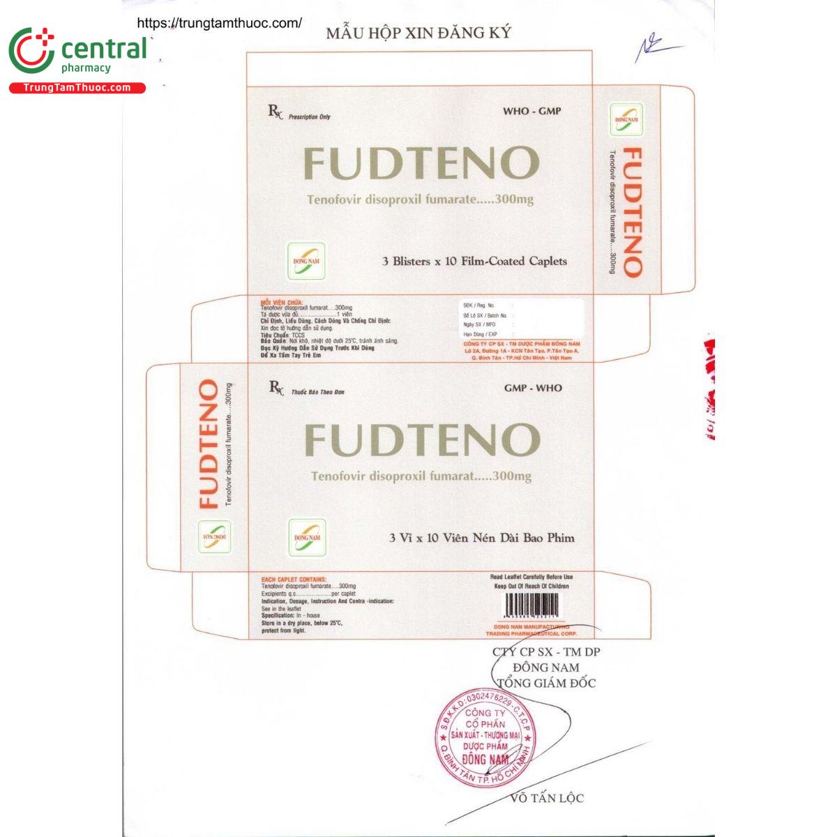 thuoc fudteno 300mg 5 L4027 thuoc fudteno 300mg 5 L4027