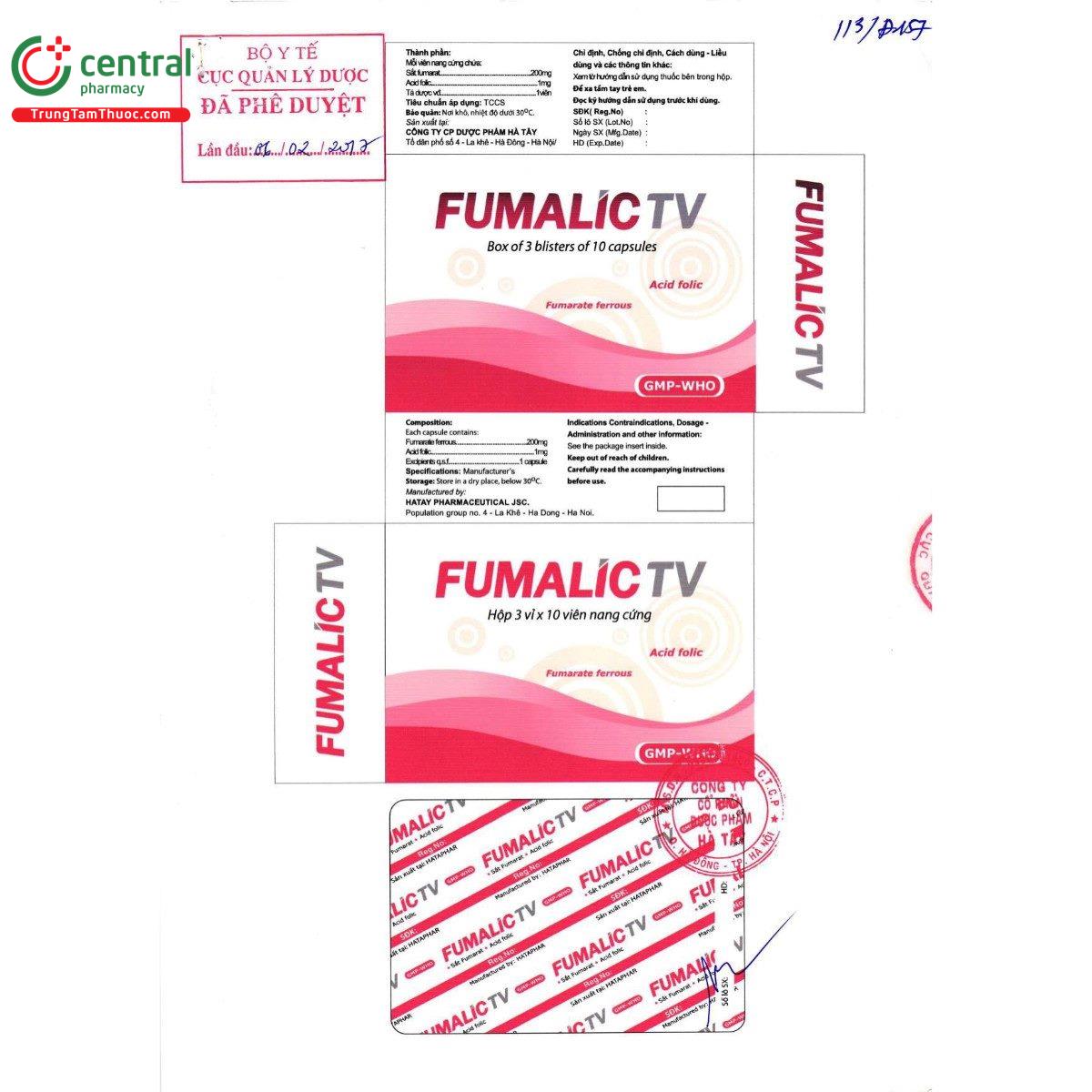 thuoc fumalic tv 200mg 1mg 2 M5433 thuoc fumalic tv 200mg 1mg 2 M5433