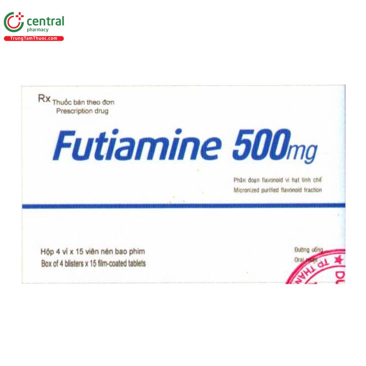 thuoc futiamine 500mg 1 E1643 thuoc futiamine 500mg 1 E1643
