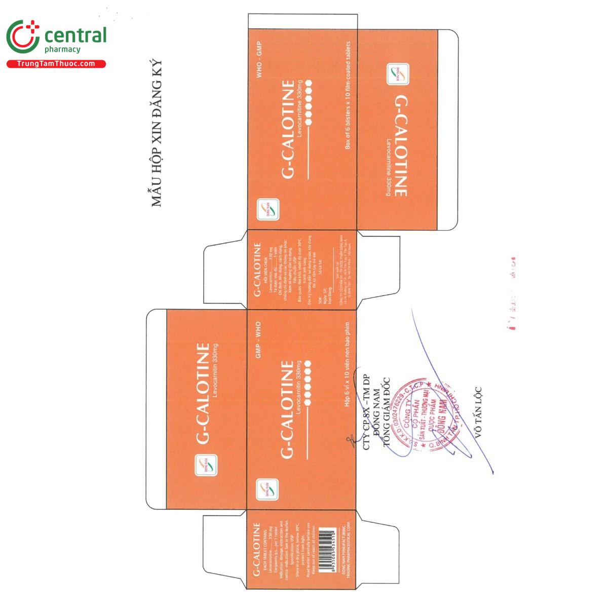 thuoc g calotine 330mg 5 K4451 thuoc g calotine 330mg 5 K4451