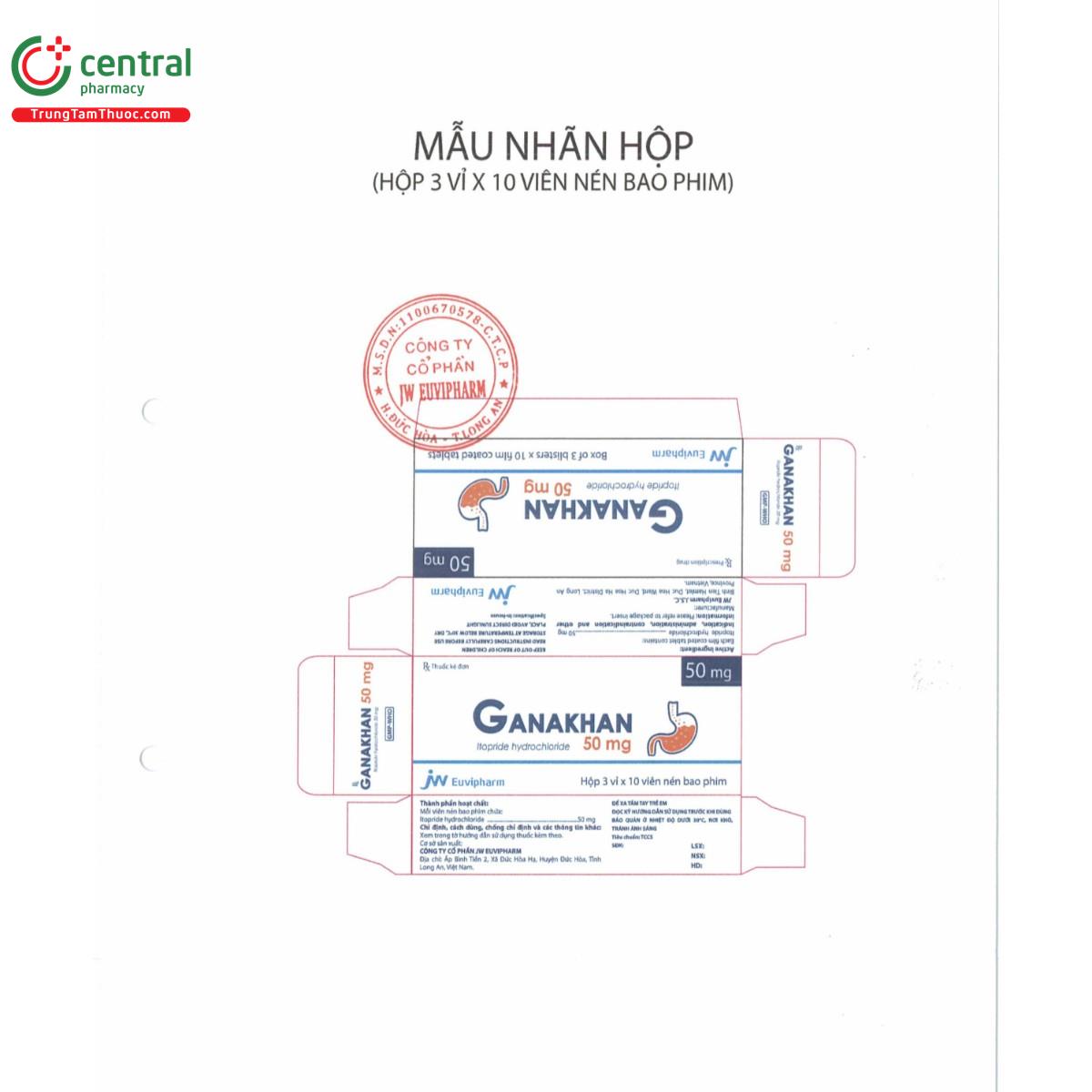 thuoc ganakhan 50mg 2 V8837 thuoc ganakhan 50mg 2 V8837