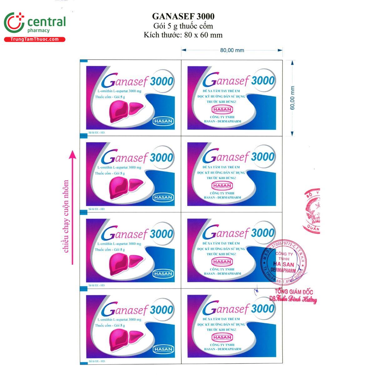 thuoc ganasef 3000 3 K4543 thuoc ganasef 3000 3 K4543