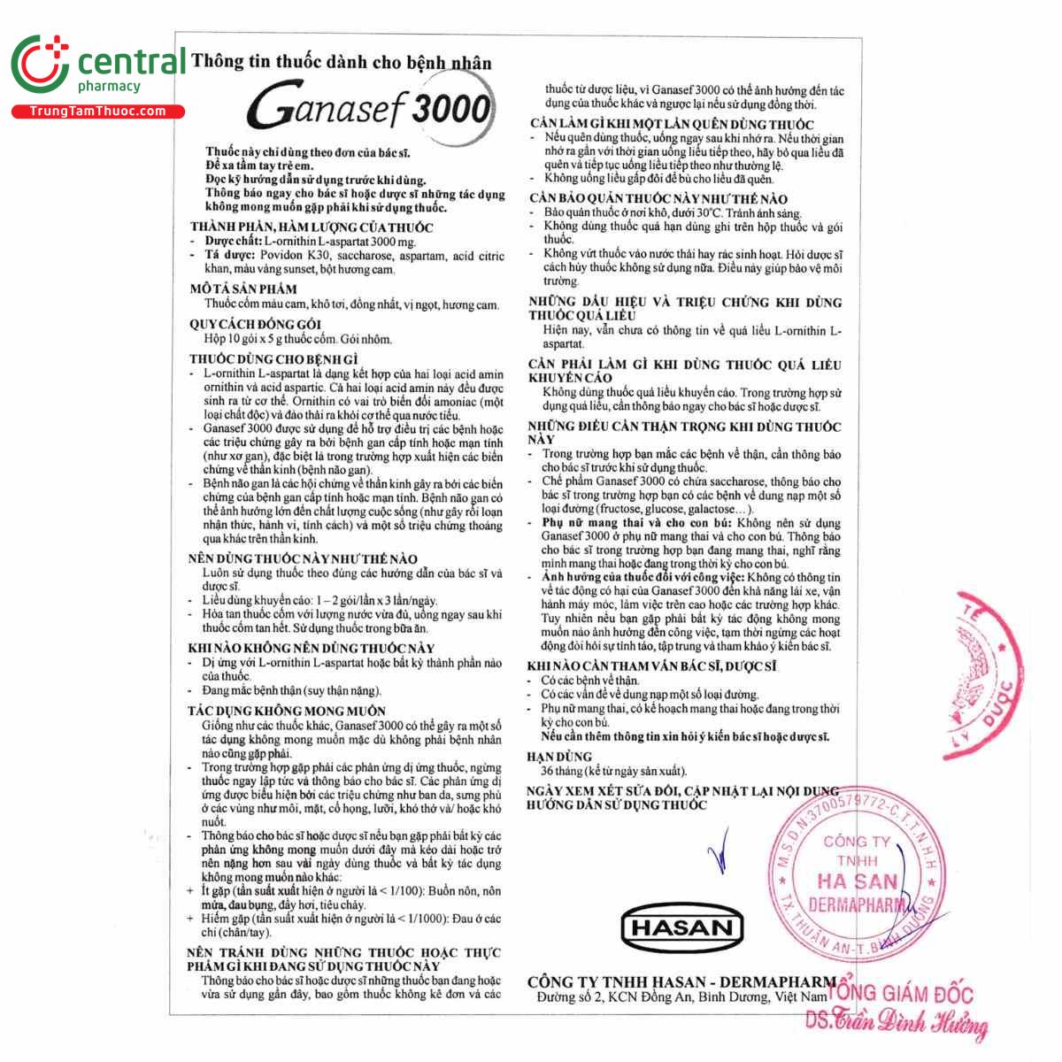 thuoc ganasef 3000 4 D1806 thuoc ganasef 3000 4 D1806