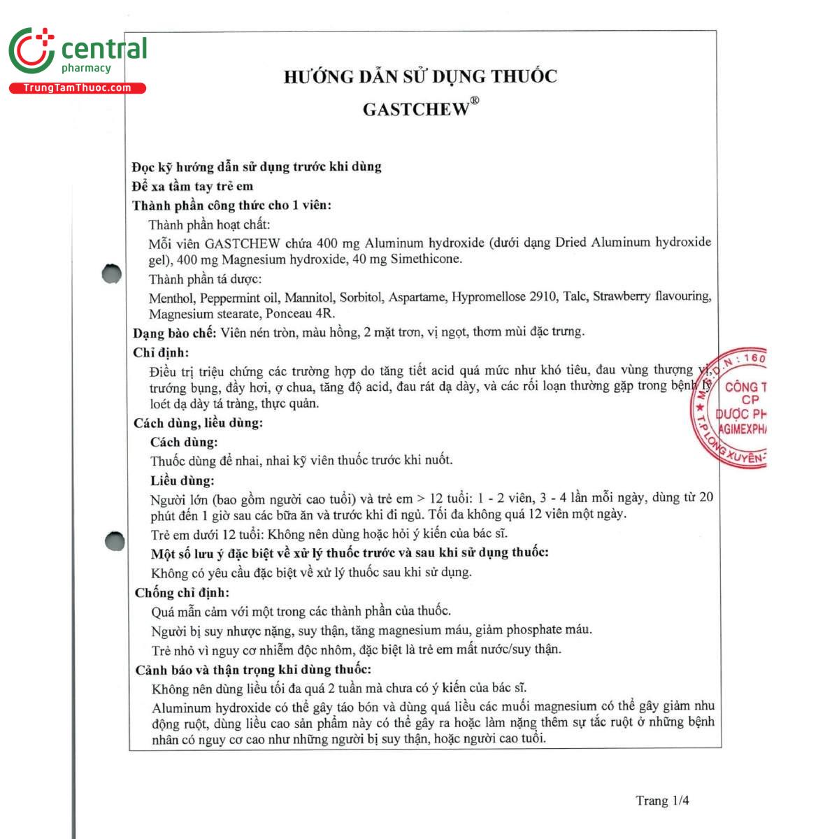 thuoc gastchew 27 N5881 thuoc gastchew 27 N5881